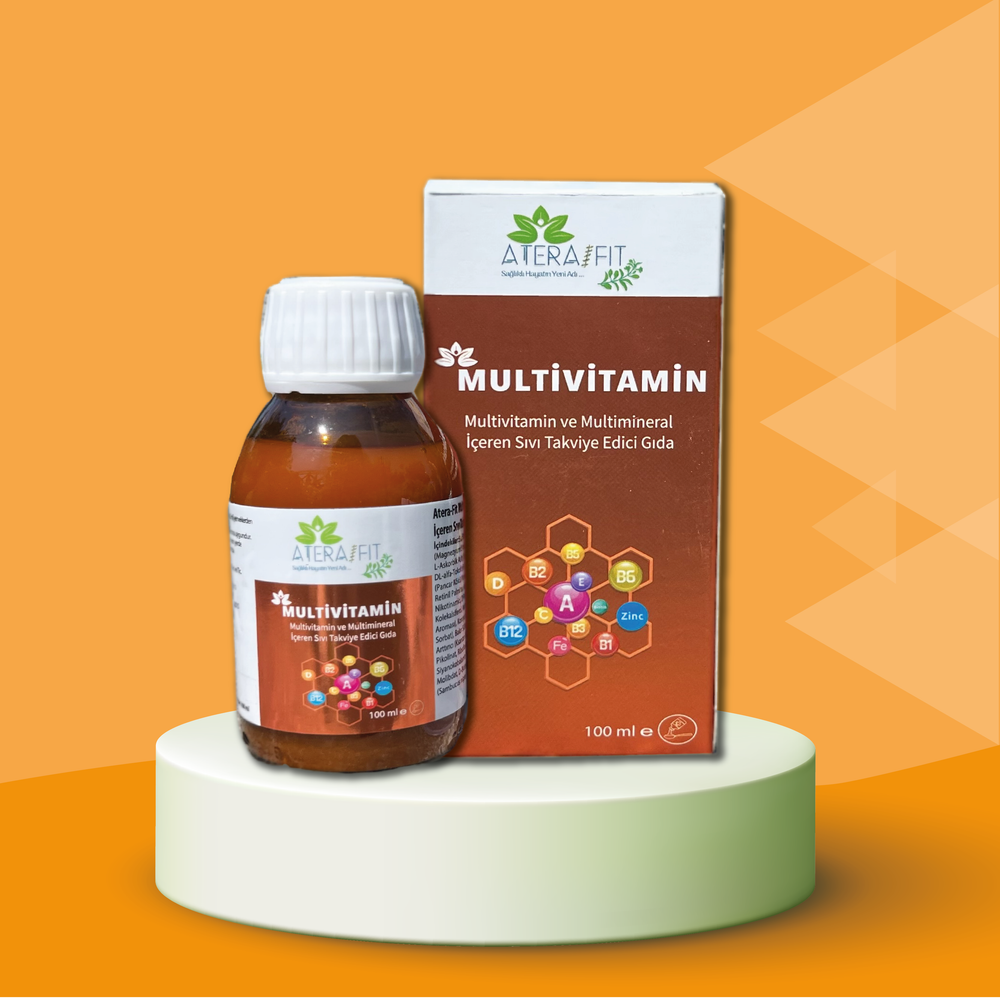 Multivitamin ve Mineral İçeren Sıvı Takviye Edici Gıda 